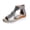 Silver_003, variant on Orthotic Sandals for Women Comfy Open Toe Sandals Wedge Sandals 2026 Summer Flat Wedge Heels Espadrilles Sandals Walking Shoes Black 5.5（EU-36）
