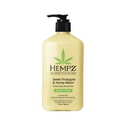 Hempz Herbal Body Lotion for Dry Skin, Sweet Pineapple & Honey Melon, 17 fl oz