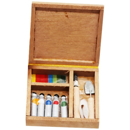 

1pc DIY Model Mini Wood Model Tabletop Mini Toy Mini House Toy Mini Decoration
