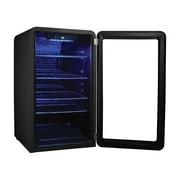 Magic Chef 3.4-Cu. Ft. Retro Beverage Cooler (Black), MCB34CHB
