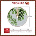 thumbnail image 4 of Bingfone Christmas Tree Skirt Mat Christmas Decoration Interior 48"-Watercolor Green Leaves, 4 of 8