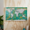 thumbnail image 4 of LEGO Art World Map 31203 Building Set - Collectibe Wall Art for Adults, Featuring Accompanying Soundtrack, Great Home Office Decor for Passionate Travelers, DIY Creators, and Map Enthusiasts, 4 of 8