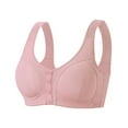 thumbnail image 6 of Sports Bras for Women - Women's Comfortable and Transparent Shoulder Strap Cordless Backless Spongeless with Convertible Shoulder Straps - Bras for Women,Color:Rose Gold,Size:58, 6 of 6