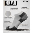 thumbnail image 2 of TCK Blister Resister Low Cut Socks - White, 2 of 2