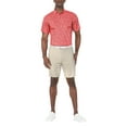 thumbnail image 2 of Ben Hogan Men's and Big Men’s Spring Flower Print Short Sleeve Golf Polo Shirt, up to Size 5XL, 2 of 5