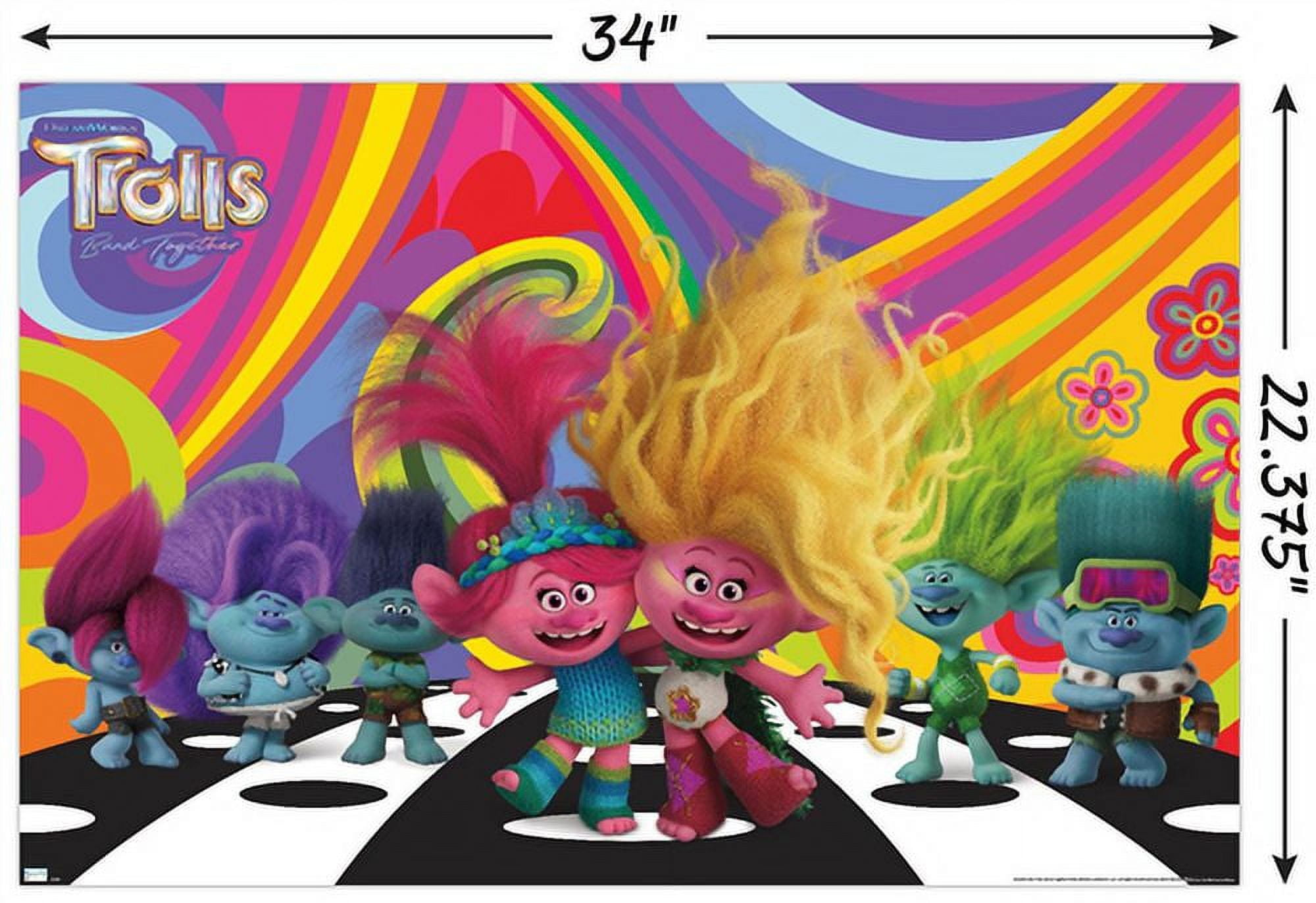 Trolls: Band Together - Universe Wall Poster, 22.375" x 34"