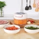 thumbnail image 4 of Prensa de ajo para alimentos picadora de verduras exprimidor picadora de carne licuadora (gris) Sywqhk Libre de BPA, 4 of 9