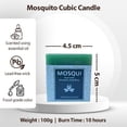 thumbnail image 4 of Incensesticks Cubic Scented Candle, Mosquito Repellent,Fresh Scent,100 gms,10 hrs Burn Time, 4 of 4