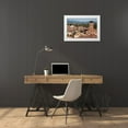 thumbnail image 3 of Eggers, Julie 18x13 White Modern Wood Framed Museum Art Print Titled - Italy-Tuscany-Lucca The rooftops of the historic center of Lucca and the Guinigi tower, 3 of 4