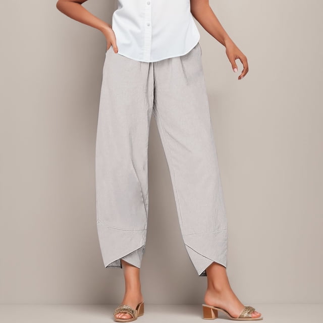 WILLBEST Pantalones Casuales elegantes para Mujer para Uso Diario y En Casa: Ropa Cómoda y de Moda para Cada Ocasión. XXXXL