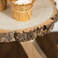 thumbnail image 6 of BalsaCircle 15 in Brown 4 Tier Round Natural Wood Cupcake Dessert Stand Party Events Decorations Supplies, 6 of 8