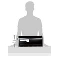 thumbnail image 3 of Architectural Mailboxes 8760B-10 Carlisle Postmount Mailbox, Large, Black, 3 of 8