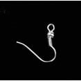 thumbnail image 2 of 50 Pairs Ear Hooks Earwire Jewelry Making Findings DIY Women 19x19mm, 2 of 8