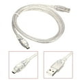 thumbnail image 2 of axGear IEEE Firewire 1394 Cable 4 Pin to 6 Pin 4-6 Pin link Cable Wire 2.5 Ft, 2 of 8