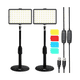 thumbnail image 1 of "Kit De Luz Led Usb Regulable Para Foto, Video, 2 Piezas Belug, Negro", 1 of 5