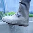 thumbnail image 4 of Fundas Impermeables Para Zapatos ANGGREK Silicona Antideslizante Ajuste Universal Para Hombres Mujeres, 4 of 7