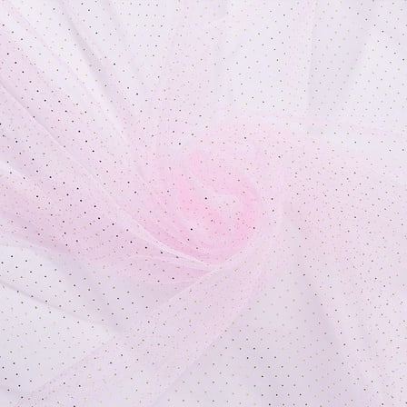 3.28 Yards Tulle Glitter Fabric 1.6m Length Netting Fabrics Sequin Sparkling Fabric Pearl Pink Tulle Bolt