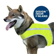 FINNERO, Design From Finland, ATTE Attention vest for dogs bright yellow L