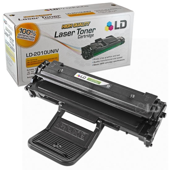 facil de manejar Inducir Amplificador Compatible Laser Cartridge to replace Samsung ML2010 Black Toner for use in  the ML-2010, ML-2510, ML-2570 & ML-2571N s - Walmart.com