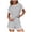White, variant on Mnuaqn Two Piece Sets for Women Summer Lounge Short Sets Cap Sleeve Crew Neck Sweatsuit with Pocket XS-2XL Green for Size S