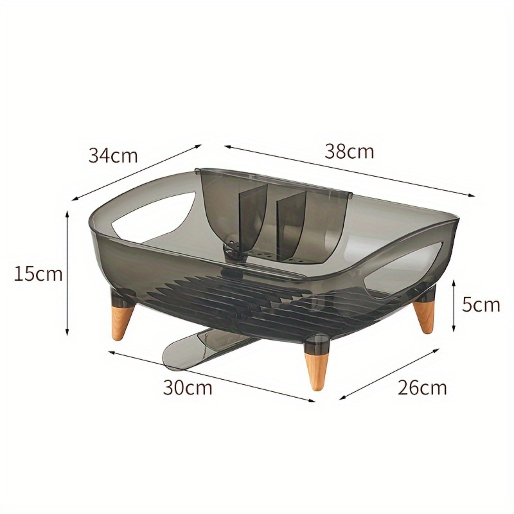 XUNXUNRA PET Foldable Dish Racks