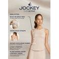 thumbnail image 3 of Jockey Women's EVERACTIVE Racerback Tank With Built-In Bra, 3 of 6