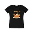 thumbnail image 2 of Womens Thanksgiving Shirt Funny Thanksgiving Shirts Turkey Shirt Thanksgiving Pie Thankful Shirts for Women, 2 of 6