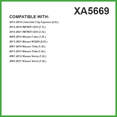 thumbnail image 2 of ECOGARD XA5669 Premium Engine Air Filter Fits 2007-2012 Nissan Versa, 2007-2018 Tiida, 2013-2021 NV200, 2014-2018 INFINITI Q50, 2009-2014 Nissan Cube, 2015-2018 Chevrolet City Express, 2 of 3
