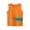 Orange, variant on LYMAYTER Kids Boys Tank T-Shirt Toddler Cotton Sleeveless Tees Baby Summer Prints Vest for 1-9 Years