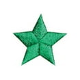 thumbnail image 2 of 1" Star Patches, Achievement Martial Arts, Rank Promotion Patch, Karate TKD Iron-on (Green, 12 pcs), 2 of 2