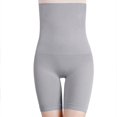 thumbnail image 1 of Pantalones abdominales de talla extra grande, bragas moldeadoras de cuerpo posparto, pantalones tipo bóxer de cintura alta que aprietan el estómago y la cadera, pantalones de seguridad para mujer, 1 of 5