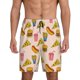 thumbnail image 1 of Fotbe Hamburger Pizza Pantalones Cortos de Pijama para Hombre, Ropa de Dormir, Pantalones de Pijama Cortos para Hombre-Medium, 1 of 6