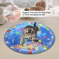 thumbnail image 7 of Water Game Mat Thickened Water Pet Mat Dog/cat Mat Pet Water Sensory Game Mat With Fish Children's Game Mat Feel Cool And Comfortable Novelty Dog Accessories Dog Supplies Checklist Carrying Bag Dog 8, 7 of 7