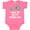 Hot Pink, variant on Inktastic Grandkids Best Grammie Ever Boys or Girls Baby Bodysuit