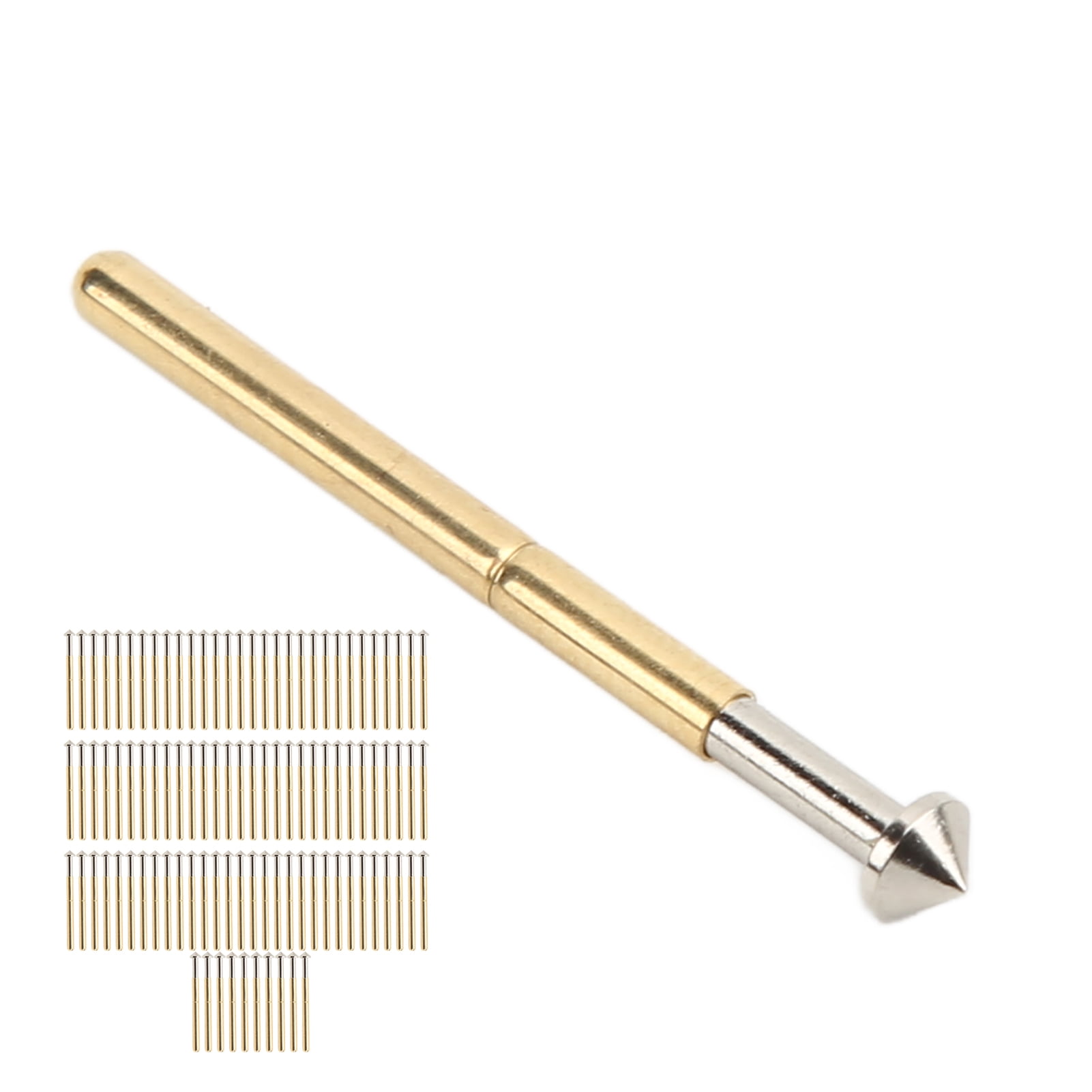 10Pcs Test Back Probe Kit, 0.7mm Wire Piercing Probe Insulation Back