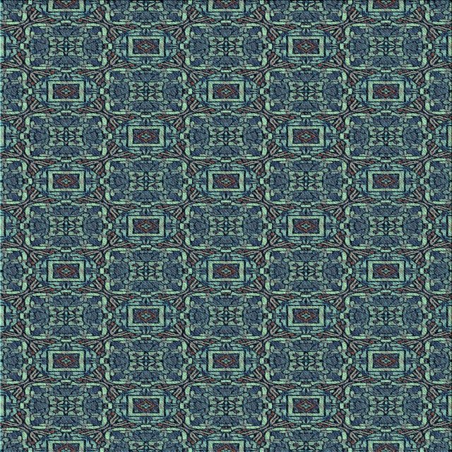 Ahgly Company Machine Washable Indoor Square Transitional Dark SlateGray or Dark SlateGrey Green Area Rugs, 6' Square