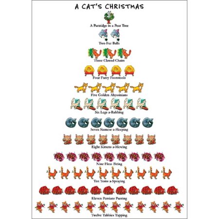 12 Days Of Christmas Cards - greeting cards near me