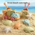 thumbnail image 4 of Childrens Beach Toy Set Sand Digging Shovel Sand Tool Shovel Beach Car Toys Bucket Water Set O3h0, 4 of 8