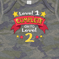 thumbnail image 4 of Inktastic Level 1 Complete, on to Level 2 2nd Birthday Level Up Boys or Girls Baby Bodysuit, 4 of 5