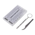thumbnail image 4 of 1000pcs Tiny Gafas de terre Tornillos Tuercas para herramienta de reparación de gafas con destornillador, no conveniente sino también rentable Yinane Gafas de sol Tornillos Tuercas, 4 of 8