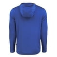 thumbnail image 3 of Men's Cutter & Buck  Royal Duke Blue Devils Coastline Epic Comfort Eco Recycled Long Sleeve Hoodie T-Shirt, 3 of 3