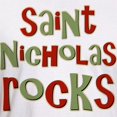 thumbnail image 3 of CafePress - Saint Nicholas Rocks Fitted T Shirt - Fitted T-Shirt, Vintage Fit Soft Cotton Tee, 3 of 4