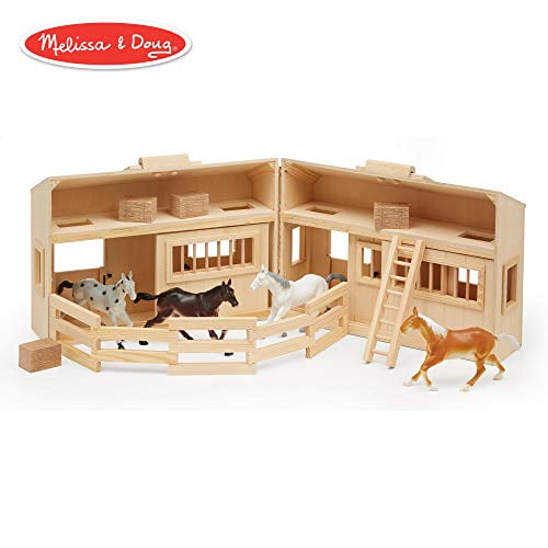 Melissa and doug fold and go on sale stable