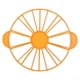 thumbnail image 1 of Tortenschneider 12 Portion Cutter for Baking, Enables Even Cake Slicing with DoubleSided Operation for Better Usability (Orange), 1 of 5