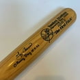 Rare Yogi Berra Signed 1999 Opening Day Bat Return To Yankee Stadium