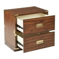 thumbnail image 4 of Wellington 2 Drawer Cabinet Toasted Brown Wheat in Engineered Wood, 4 of 4