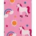 thumbnail image 3 of Pijama Leveret para niña y muñeca, algodón, unicornio, arcoíris, 3 of 6