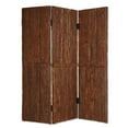 thumbnail image 1 of 1" x 62" x 72" Brown, Wood, Tahoe - Screen, 1 of 1