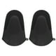 thumbnail image 1 of 2 manoplas para horno, de silicona, engrosadas, antiescaldaduras, para cocina, color negro, 1 of 15