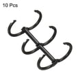 thumbnail image 3 of Unique Bargains 0.63' Dia. 3 Circle Detachable Metal Binder Rings Loose Leaf Rings, Black 10 Pack, 3 of 6
